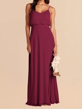 Birdy Grey Berry Gwennie Chiffon Dress, Size Small